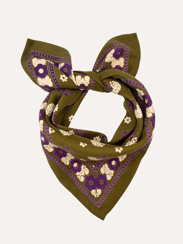 Foulard Byzantine petit ANASTASE Olive