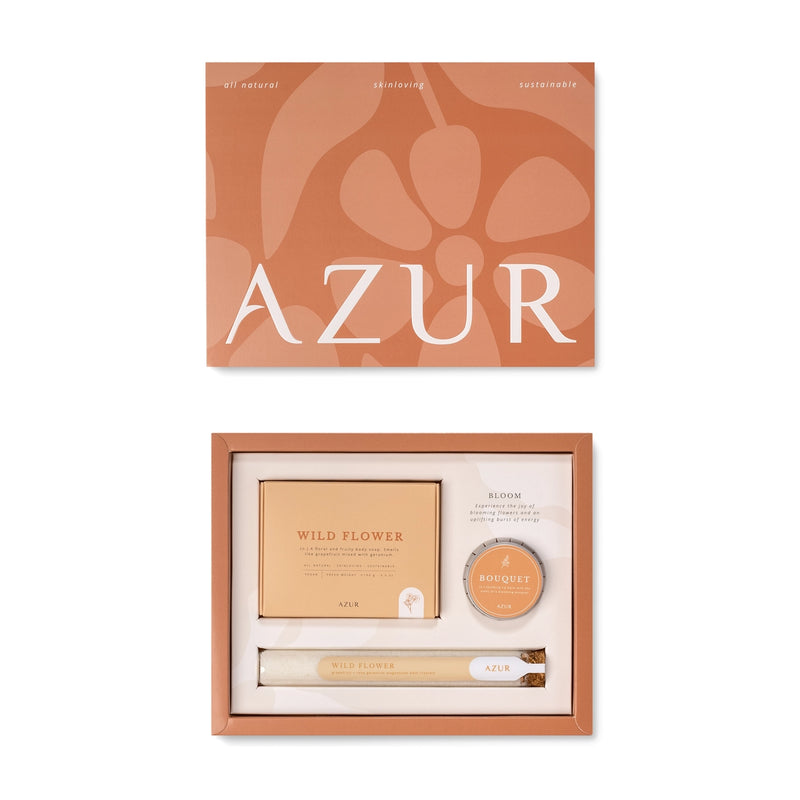 Coffret AZUR  BLOOM WILD FLOWER