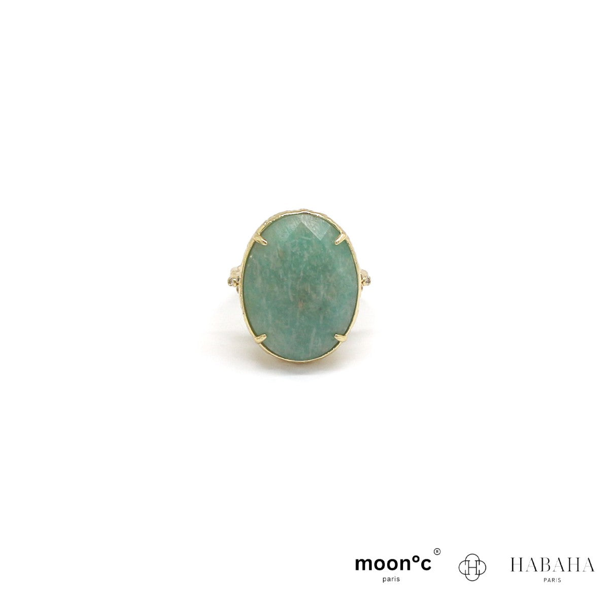 Bague Ali  cabochon pierres naturelles