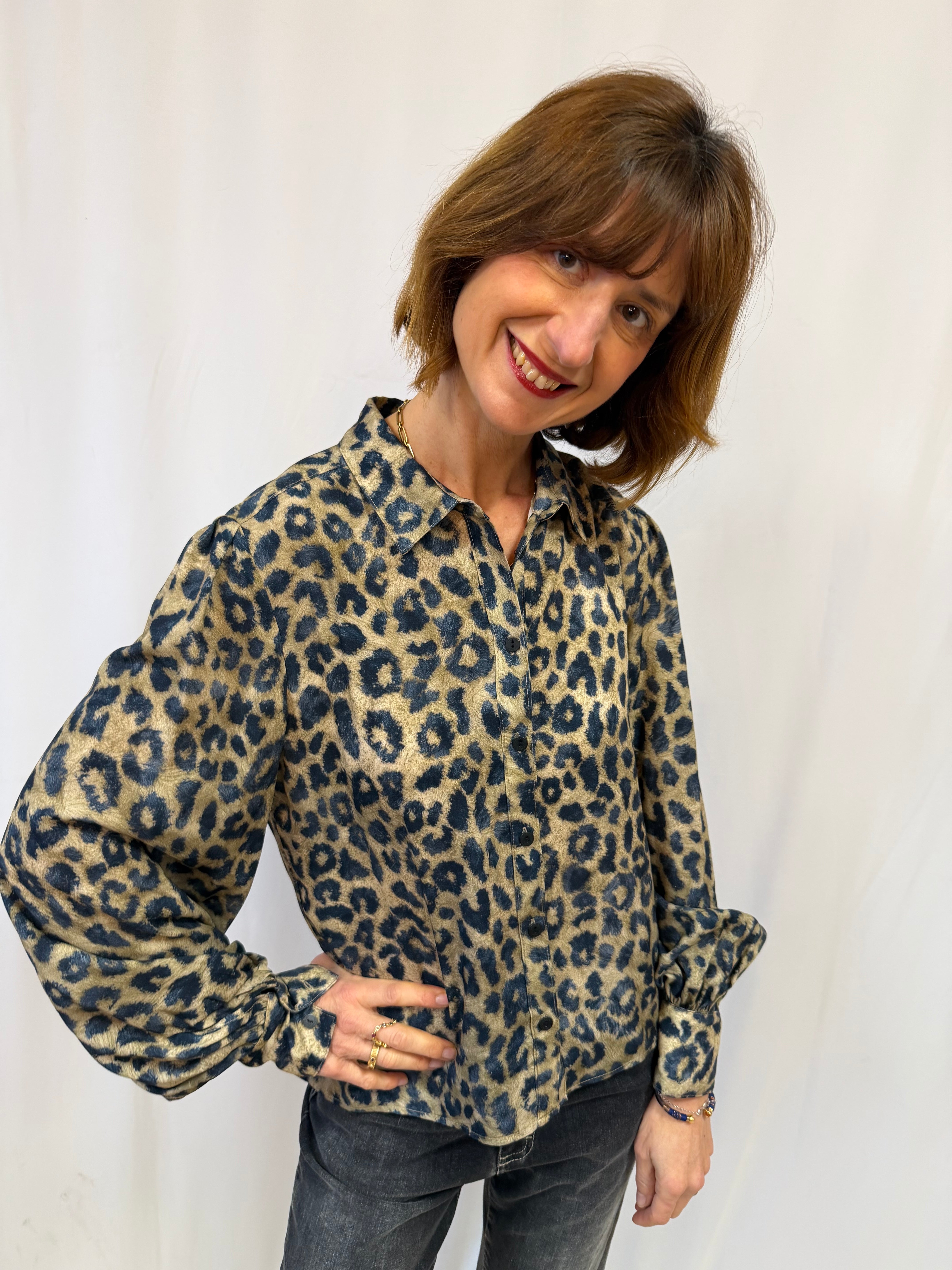 chemise leopard please pablo