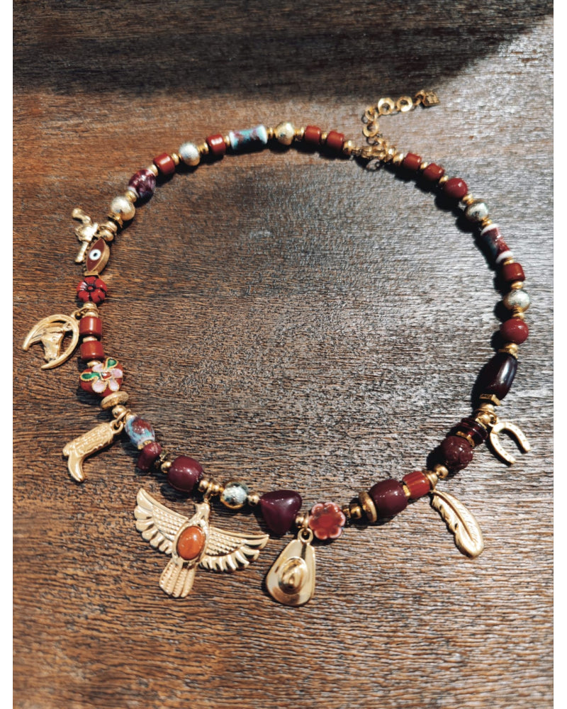 Collier breloques AIGLE