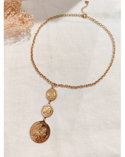 Collier médailles TRIO