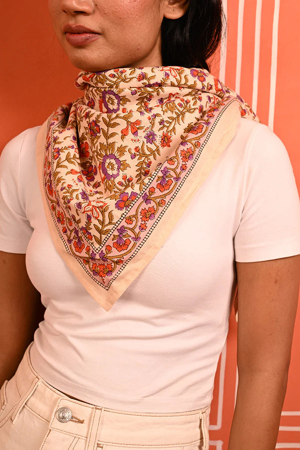 Foulard Byzantine Grand Calypso Flame