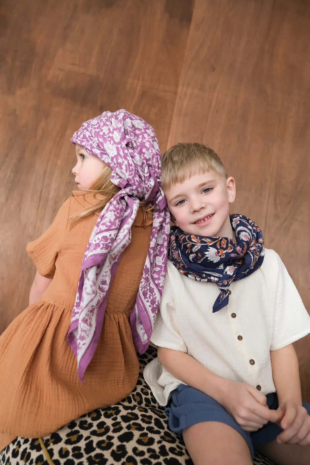Foulard  Dheli Lilas SO FAMILY