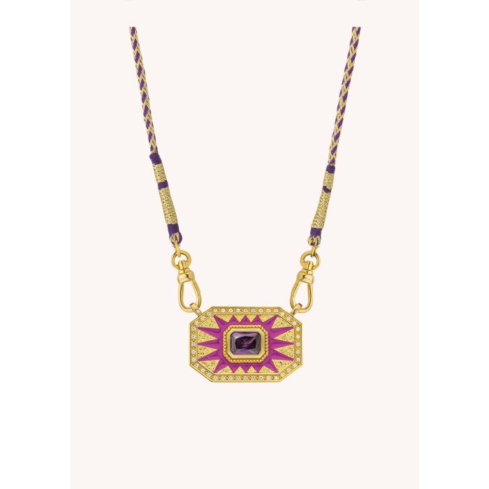 COLLIER - LIGHT FUCHSIA YUCATAN MYA BAY
