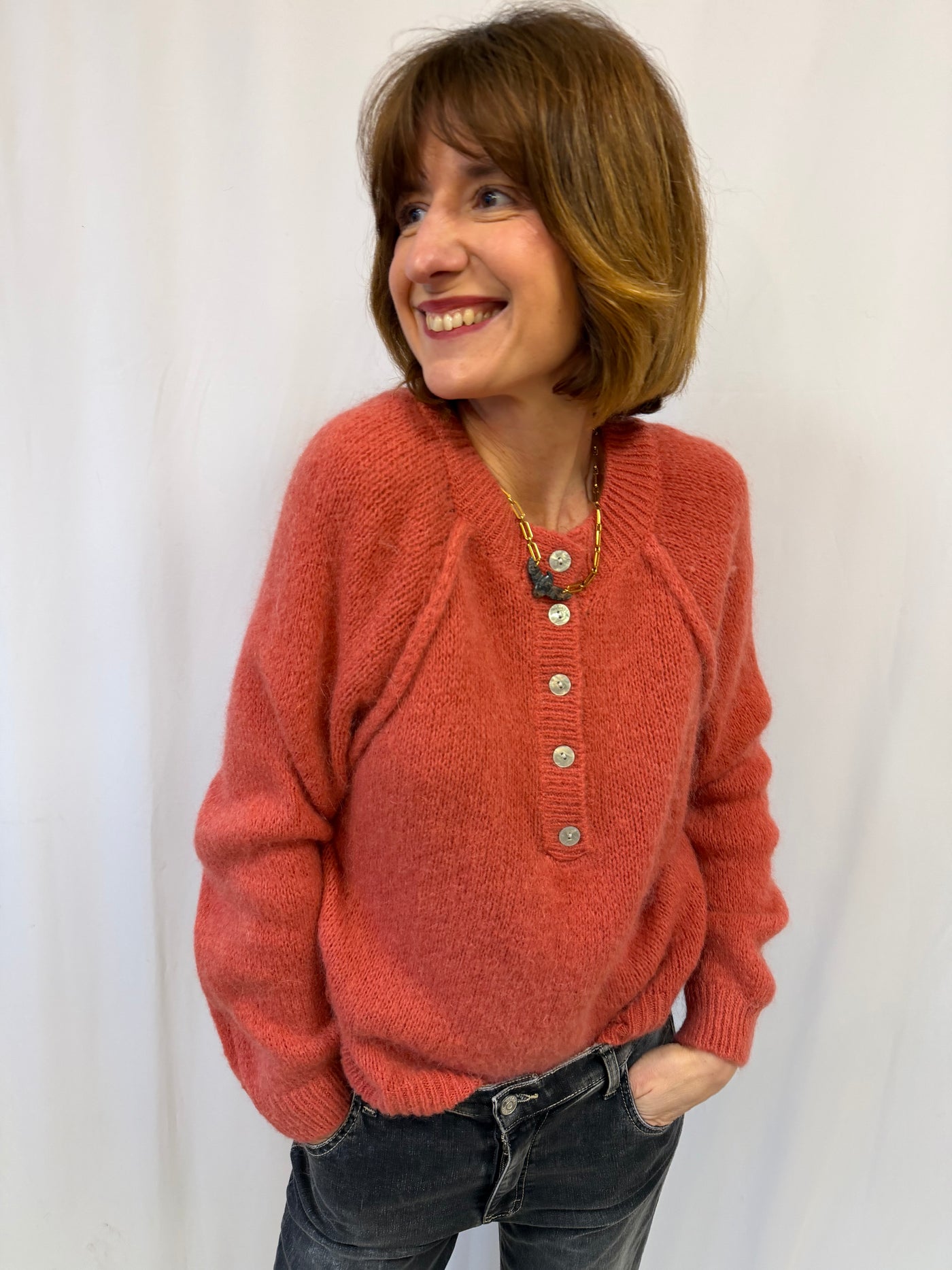 pull pauline corail