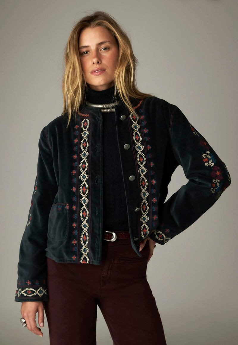 Veste Maison Hotel Bretonne Jade bordée