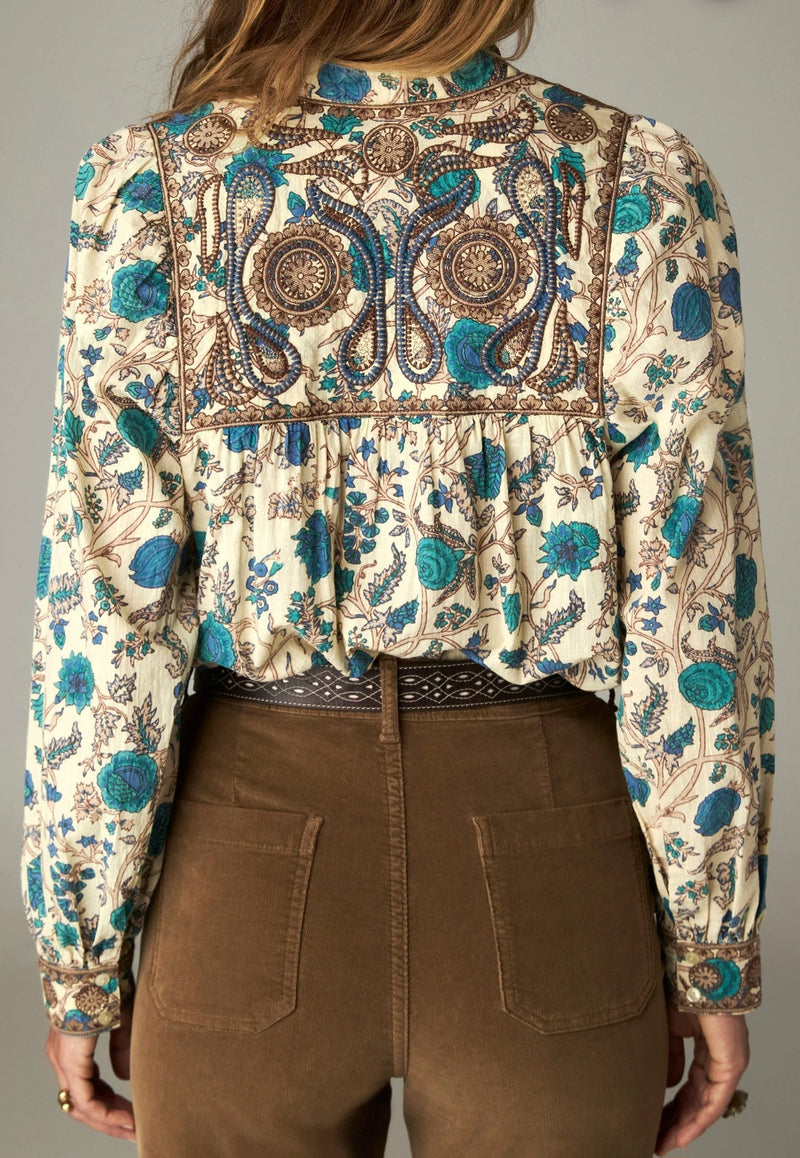 Blouse Maison Hotel Kelly Verde Provence