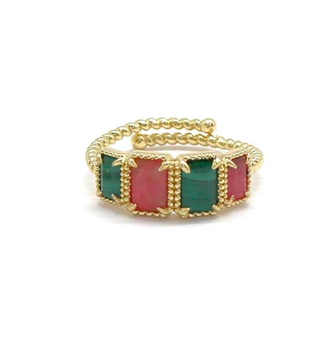 Bague juju pierres naturelles