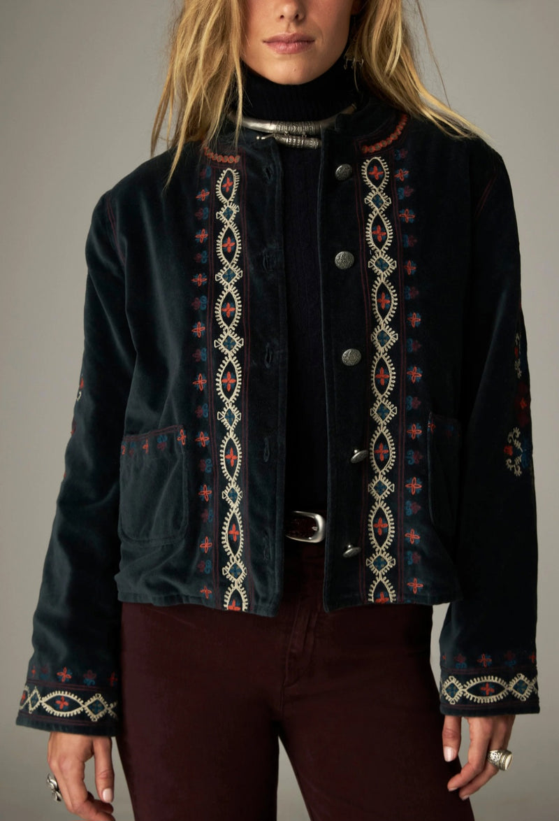 Veste Maison Hotel Bretonne Jade bordée