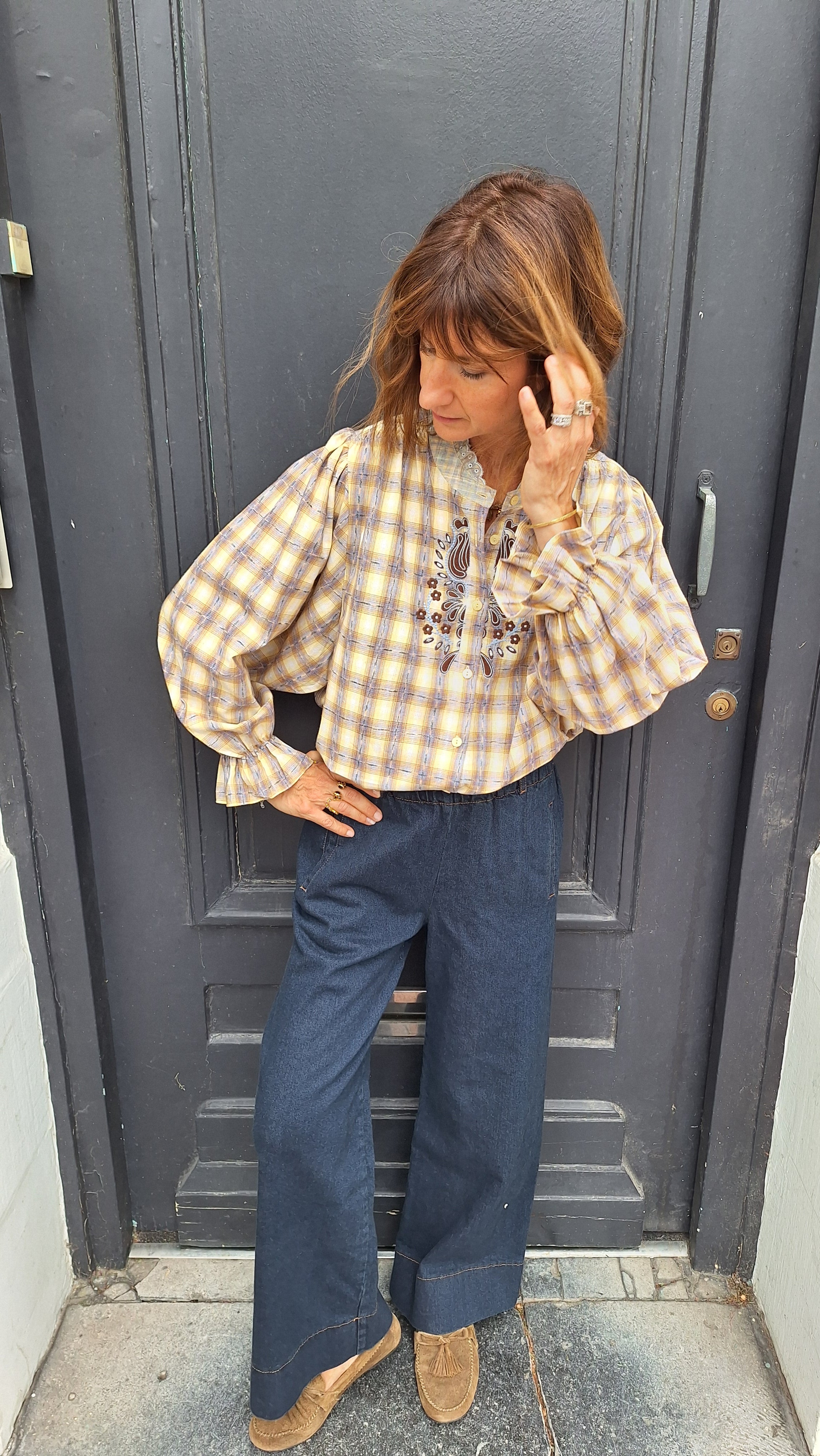 Blouse à carreaux KIMBER Adoré