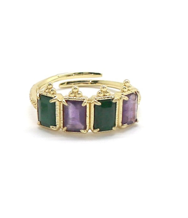 Bague juju pierres naturelles