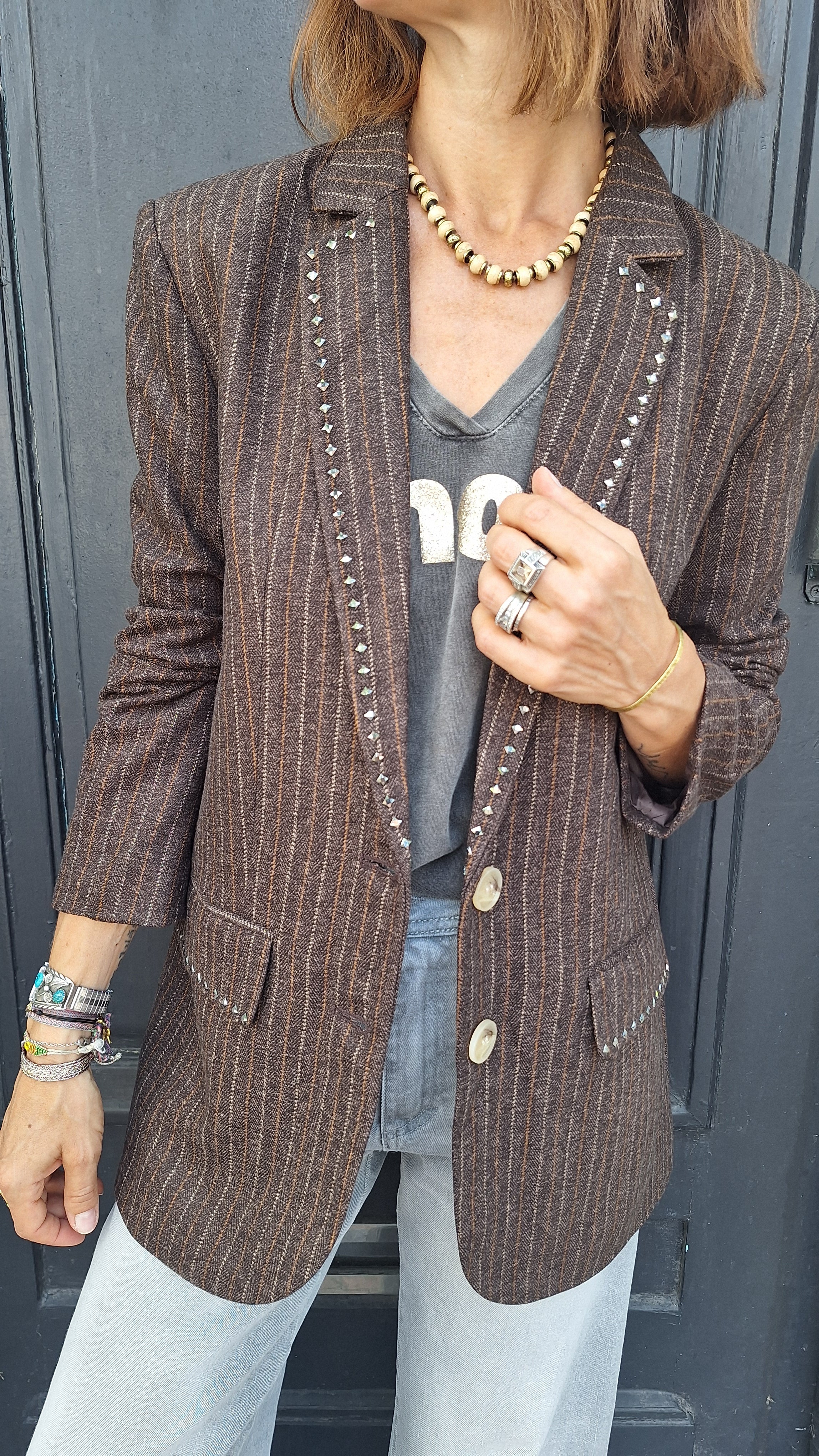Veste à rayures PAO Adoré
