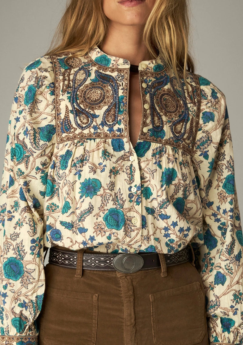 Blouse Maison Hotel Kelly Verde Provence