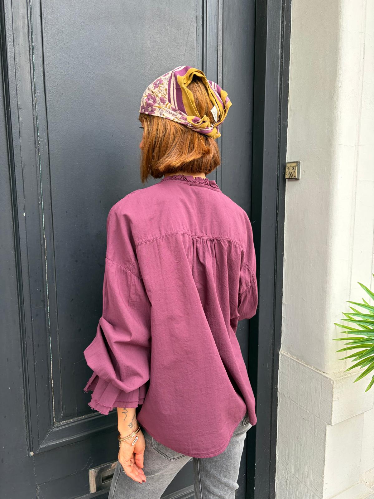 Blouse Augustine à volant