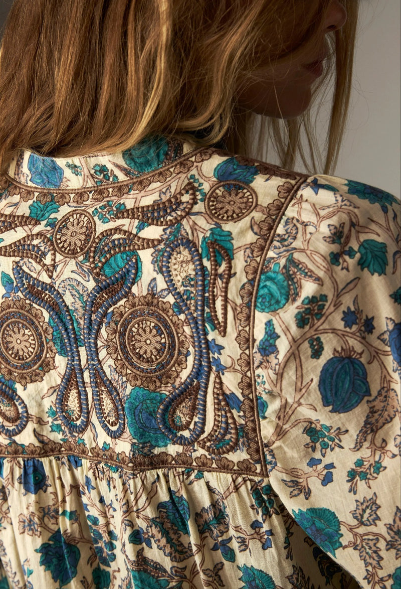Blouse Maison Hotel Kelly Verde Provence